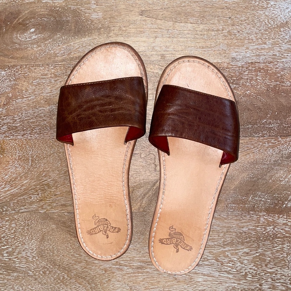 Freebird by Steven Brown Leather Sandals